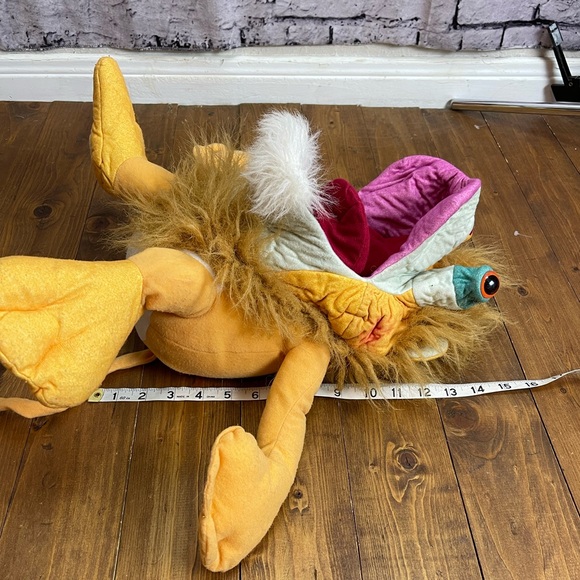 Scrushkins toyvision plush puppet crazy lion - Picture 5 of 7